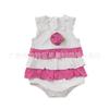 Roupas infantis de comércio exterior, roupas de bebê, roupas de pum, forro de algodão puro, roupas de lebre para recém-nascidos, colete sem mangas, macacão de verão