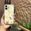 Funda linda de Hello Kitty para chicas para iPhone 13 15PRO11/12 15 Suave 16 Resistente a caídas 14Pro