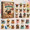 Calendario de Adviento Navideño de Animales Transfronterizo 2026 Calendario Navideño de Animales Caja Sorpresa S