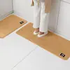 Alfombra de Cocina Larga Resistente a Manchas, Felpudo de Entrada de Baño, Alfombrilla Antideslizante para Inodoro, Alfombrilla Absorbente para Baño