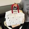 Bolsa Cruzada Grande de Alta Capacidad para Fitness, Bolsa Portátil para Viajes Cortos, Bolsa de Almacenamiento para Viaje de Mujer, Bolsa de Almacenamiento para Estudiantes Nuevos