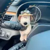 Para-lama de Carro Acessórios Internos de Carro Enfeites de Boneco Piloto Presente Conjunto de Pisca-alerta e Limpador de Para-brisa Alavanca de Câmbio