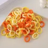 Anillo para el Cabello Amigable para Niños, Banda de Goma Pequeña Sin Costuras y Duradera, Anillo Pequeño para el Cabello Macarrón, Diadema, Alta Elasticidad y Simplicidad