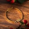 Amazon Quente Novo Pulseira Coração Eterno Criativa Pulseira Coração Laço Eterno