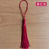Pequel Franja Colorida Estilo Chinês Roupas Franja Pingente de Leque Antigo Caixa de Presente Convite Casamento Caixa de Doces Decoração Pequena Franja