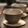 Posavasos absorbente de lufa para olla, posavasos de arena púrpura para olla, accesorios para juego de té de ceremonia de té kung fu, almohadilla para tetera de estilo japonés, almohadilla para fondo de olla
