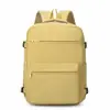 Mochila para Computador de Grande Capacidade para Uso Diário no Trabalho e Viagens para Homens e Mulheres, Mochila Casual Simples para Viagem, Mochila Escolar para Estudantes com Compartimento para Sapatos