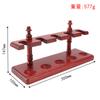 Venta Directa de Fábrica de Porta Pipas Vertical de Sándalo Rojo Estilo Chino Vintage con Ensamblaje de Caja y Espiga