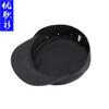 Sombrero de Seguridad Primavera y Otoño para Hombre Nuevo Entrenamiento de Seguridad Sombrero de Algodón para Mujer Universal Propiedad Hotel Portero Gorra Negra