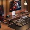 Soporte para Monitor de Computadora de Escritorio, Estante de Almacenamiento, Organizador de Escritorio, Soporte Extendido para Laptop, Sala de E-Sports