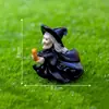 Accesorios de decoración DIY de bruja, fantasma y Parca de Halloween en miniatura transfronterizos, figuras pequeñas, estilo caricatura
