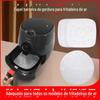 Papel vegetal papel manteiga acessórios para Air Fryer papel base papel para cozinhar no vapor papel absorvente de óleo papel de silicone prato de cozinha papel à prova de gordura para churrasco