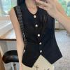 Chaleco Elegante Casual Delgado de Verano Nuevo para Mujer Chaleco de Punto