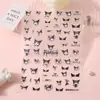 Rosa Delgado Resistente Dibujos Animados Pegatina para Teléfono Móvil y Computadora Pegatina para Uñas Decoración de Uñas Papelería para Uñas Computadora Teléfono Móvil Tablet Diario de Mano