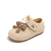Zapatos Birkenstock para Niñas con Felpa de Dibujos Animados Otoño/Invierno 2026 Nuevos Zapatos de Algodón para Niños Cálidos para Niños Pequeños y Medianos Suela Suave Zapatos Doble Algodón Modernos