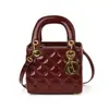 Bolsas Pequeñas Acolchadas de Moda de Nicho para Mujer de Este Año, Bolso de Mano Nuevo Estilo Otoño e Invierno 2025, Bolso Lady Dior, Bolso de Hombro y Cruzado a la Moda