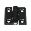 CL218 hardware engrosado de acero inoxidable bisagra industrial aleación de zinc 40-50-60-1 orificio avellanado perno negro y blanco