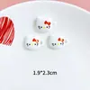 2026 Novo Estilo Corrente de Contas Gato Diamante Buraco Sapato Acessórios Flor de Sapato DIY Decorações Flor de Sapato DIY Fivela de Sapato Ins de Alta Qualidade