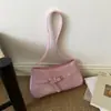 Bolso Bandolera de Hombro Único para Axila, Bolso de Mujer de Estilo Francés de Moda, Gran Capacidad, Nuevo Modelo 2026, Bolso de Mujer de Moda de Color Sólido