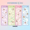 Pegatina de Tarjeta Goo Pegatina Láser Coreana Material para Diario de Mano Pegatina Linda Impermeable Pegatina DIY Pegatina Personalizada Decoración