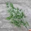 Folhas de samambaia artificiais e plantas verdes para decoração, acessórios para cena de casamento, plantas artificiais para decoração de interiores