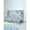 Parede de Divisória de Escritório Dobrável Móvel Cor Sólida Minimalista Moderna Estilo Nórdico Parede de Fundo Divisória de Hotel