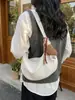 Bolsa de Ombro Transversal Estilo Coreano de Bolinho para Mulheres, Nova Bolsa de Bolinho Versátil Casual, Bolsa de Ombro Simples e Estilosa para o Dia a Dia