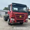 Entrega Direta da Fábrica de Cavalos Mecânicos para Semirreboque, Tratores de Eixo Duplo, Cavalos Mecânicos de Transporte Howo de 375 Cavalos para a África