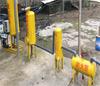 Engenharia de Biogás Torre de Purificação de Dessulfurização de Biogás Gabinete de Gás de Filme Duplo com Membrana Preta Piscina de Biogás para Fazendas de Gado Criação de Pequeno Porte