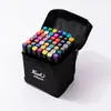 TOUCH CHENJI pincel oleoso bolsa dupla de álcool 48 cores 80 cores 120 cores 168 cores caneta marcadora de base