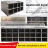 Equipe de suprimentos da fábrica oficina de trabalho laboratório multi-grade de aço inoxidável armário de mudança de sapatos