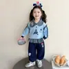 Conjunto de Niña Primavera y Otoño Policía Conejo Ropa Infantil 2026 Nuevo Modelo Niña Pequeña Judy Sudadera Conjunto Casual de Dos Piezas