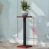 Estante de Flores Sala de Estar de Pie Hierro Balcón Estante de Almacenamiento para Macetas Exhibidor de Plantas de Interior Junto al Mueble de TV
