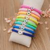 Pulsera Transfronteriza Ojo Turco de Arcilla Suave Hecha a Mano Combinación de Traje con Sentido de Diseño Moda de Playa Venta al por Mayor