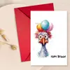Amazon Cross-Border Cartão de Aniversário Grande Tamanho Pacote Combinado de Envelope Vermelho com 10 Conjuntos de Cartões de Presente para Festa de Aniversário