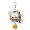 Llavero de acrílico con Wendy, Klee, Mona y Azúcar - llavero de mercancía de anime