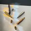 Venda Quente Transfronteiriça Aço Inoxidável Banhado a Ouro 18K Garrafa Memorial Criativa em Formato de Bala Pingente de Colar DIY Acessórios de Joias