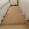 Alfombra Personalizada de Piel Sintética Sofá Computadora Silla de Café Alfombra de Piso Mesita de Noche Sofá Habitación Infantil Alfombra de Piel Sintética de Conejo Polyform