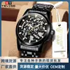 Europa y Estados Unidos Nuevo Tweet Moda Suelo Aire Mecánico Reloj Automático Negocios Marca Reloj Lujo Ligero