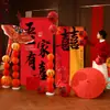 Conjunto de Decoração para Quarto de Casamento, Novo Tecido Pendurado Estilo Chinês, Placa de Boas-Vindas, Enfeites, Suprimentos de Decoração para Parede de Fundo de Sala de Estar de Hotel Cerimonial