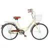 Bicicleta Ligera de 24 26 pulgadas para Hombres Mujeres Adultos Viajes Diarios Estudiantes Universitarios Personas Mayores Bicicleta de Pedales Bicicleta de Moda para Mujer