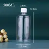 Botella de Medicina Personalizada, Botella Pequeña Vacía Sellada, 50ml, Botella de Plástico Líquido de 60/100/200ml, Botella Medidora Graduada para Jarabe