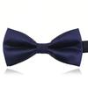 Homens Bow Tie Casamento Noivo Melhor Homem Terno Camisa Borgonha Preto Britânico Estilo Coreano Laço