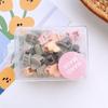 20 cajas de mini pinzas para el cabello coreanas pequeñas de colores caramelo para niños, lindas pinzas para el cabello para niñas, accesorios para el cabello