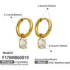 O novo pingente de zircônia em forma de coração ultra brilhante da Mili, em aço inoxidável banhado a ouro 18k, é um conjunto de brincos de joia feminina versátil de luxo leve