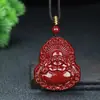 Colgante de Buda Guanyin de Arena de Cristal, Arena Granulada, Cinabrio, Arena Oro Púrpura, Luz de Buda Guanyin, Buda Maitreya, Colgante de Buda, Suministro al Por Mayor