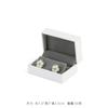 Nueva caja de joyería de papel con tapa de cuero, caja de almacenamiento de joyas, caja de embalaje para aretes, caja de almacenamiento de joyas, caja de embalaje para joyas