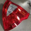 Adecuado para Ford Fusion 2010-2012 Ensamblaje de Luz Trasera Halógena Pantalla Transparente Roja