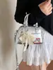 Bolso de Mano de Mezclilla de Verano para Mujer 2026 Nuevo Bolso Cruzado de Moda con un Toque de Lujo Bolso Tipo Bowling