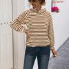 Sudadera con capucha a rayas de manga larga, moda casual de venta caliente, nueva, para primavera y otoño, transfronteriza, Amazon Wish